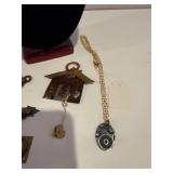 Artisan Jewelry Lot with Turquoise Pendant and Keum Boo Necklace