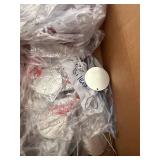 Collection of Engraved Metal Christmas Ornaments Assorted Designs