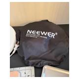 Photography Accessory Lot: Digital Scales, Jaygot Display Turntable, Neewer Reflector Set