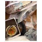 Large Mixed Jewelry Lot with Necklaces, Bracelets, Rings, and Watches