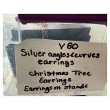 Collection of Artisan Earrings with Argentium Silver and Keum Boo Accents