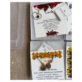 Set of 6 Argentium Silver Birthstone Jewelry Pieces in Gift Boxes