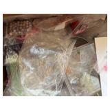 Large Lot of Jewelry Making Supplies and Beads Collection