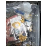 Large Lot of Mixed Vintage and Modern Jewelry Charms and Findings