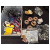 Large Assortment of Necklace Components and Jewelry Making Supplies