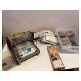 Vintaj BigKick Embossing Machine with Large Lot of DecoEmboss and DecoEtch Dies