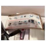 Vintaj BigKick Embossing Machine with Large Lot of DecoEmboss and DecoEtch Dies