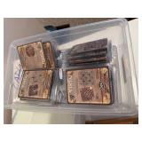 Vintaj BigKick Embossing Machine with Large Lot of DecoEmboss and DecoEtch Dies