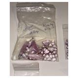 Collection of Assorted Amethyst and Pink Amethyst Gemstone Beads
