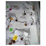 Large Assortment of Handmade Pendants and Zipper Pull Charms