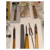 Jewelry Making and Craft Tool Collection with Engraver, Pliers, Files, and Saw