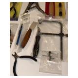Jewelry Making and Craft Tool Collection with Engraver, Pliers, Files, and Saw