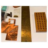 Jewelry Metal Stamping Kit with Stamps, Hammer, Blanks, and Accessories