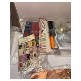 Mixed Media Jewelry and Crafting Lot with ICE Resin, Art Supplies and Tools