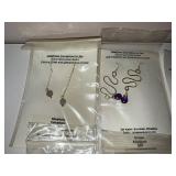 Collection of Gemstone Expressions by Jan Sterling Silver Earrings