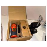 Mixed Lot of Crafting Tools and Supplies Including Bernzomatic Micro Torch, CraftOptics, and Stamp Making Kit