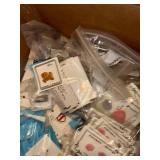 White Rotating Jewelry Display Rack - Handmade Minnesota Pins