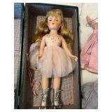 Vintage Shirley Temple Doll with Trunk, Multiple Outfits and Accessories