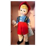 Madame Alexander Hansel 453 and Austria Boy 599 Collectible Dolls in Original Boxes