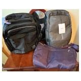 TravelPro 27 Inch Upright Suitcase w/spinner wheels & multiple travel bags