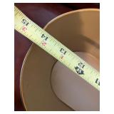 Holiday Decor and Home Accessory Lot with Tiered Metal Stand, Christmas Tree, Basket, and Planter