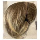 Assorted Linens, Table Runner, Small Rug, and Wig with Cap