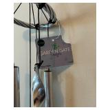 Home Decor Collection with Lavender Wreath, Wind Chime, Glass Set, and Accessories