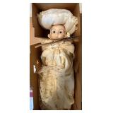 Pair of 1983 Alresford Crafts Limited Baby Dolls in Original Boxes with Certificate