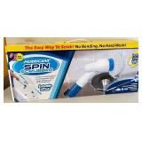 Hurricane Spin Scrubber Cordless Cleaning Tool with Accessories New in box
