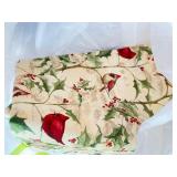 Collection of Holiday and Specialty Fabric Remnants Assorted Patterns and Finishes