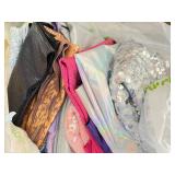 Collection of Holiday and Specialty Fabric Remnants Assorted Patterns and Finishes