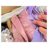 Collection of Holiday and Specialty Fabric Remnants Assorted Patterns and Finishes