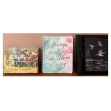 Set of Journals, Notecards, Organizers, and Decorative Storage Boxes