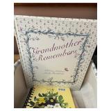 Set of Journals, Notecards, Organizers, and Decorative Storage Boxes