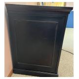 Kathy Ireland Home Martin 2-Drawer File Cabinet, Dark Wood Finish