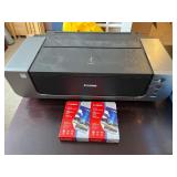 Canon PIXMA Pro9000 Printer with Matte Photo Paper and Ink Cartridges