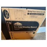 Assorted Foam Core and Tri-Fold Display Boards Lot
