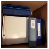 Office Organizer Set with Binder File Rack, Rotating Cup Holder, and Assorted Binders