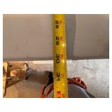 Set of 3 Small Adjustable Plastic Folding Tables with Metal Legs