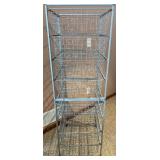 Metal Wire Storage Rack with 6 Removable Baskets, 53in Height