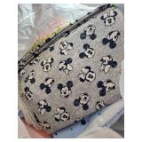 Collection of Assorted Fabric Remnants and Fat Quarters with Patterns