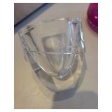 Decorative Glassware and Candle Holder Collection Including Orrefors Crystal