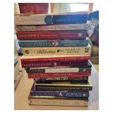 Collection of Mystery and Fiction Books by Various Authors