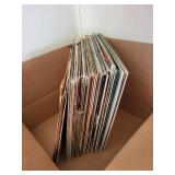 Collection of Vintage Vinyl Records, Cassette Tapes, and Music VHS