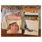 Collection of Vintage Vinyl Records, Cassette Tapes, and Music VHS