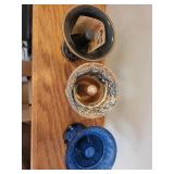 Set of 3 Pythagoras Cups Assorted Ceramic Variants