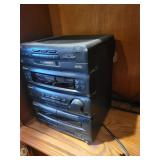 Panasonic SA-CH72 CD Stereo System with Speakers