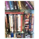 Large Collection of DVDs, VHS Tapes, and Box Sets