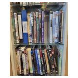 Large Collection of DVDs, VHS Tapes, and Box Sets