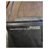 SR2000 Series AM/FM Stereo Radio Dual Cassette Recorder